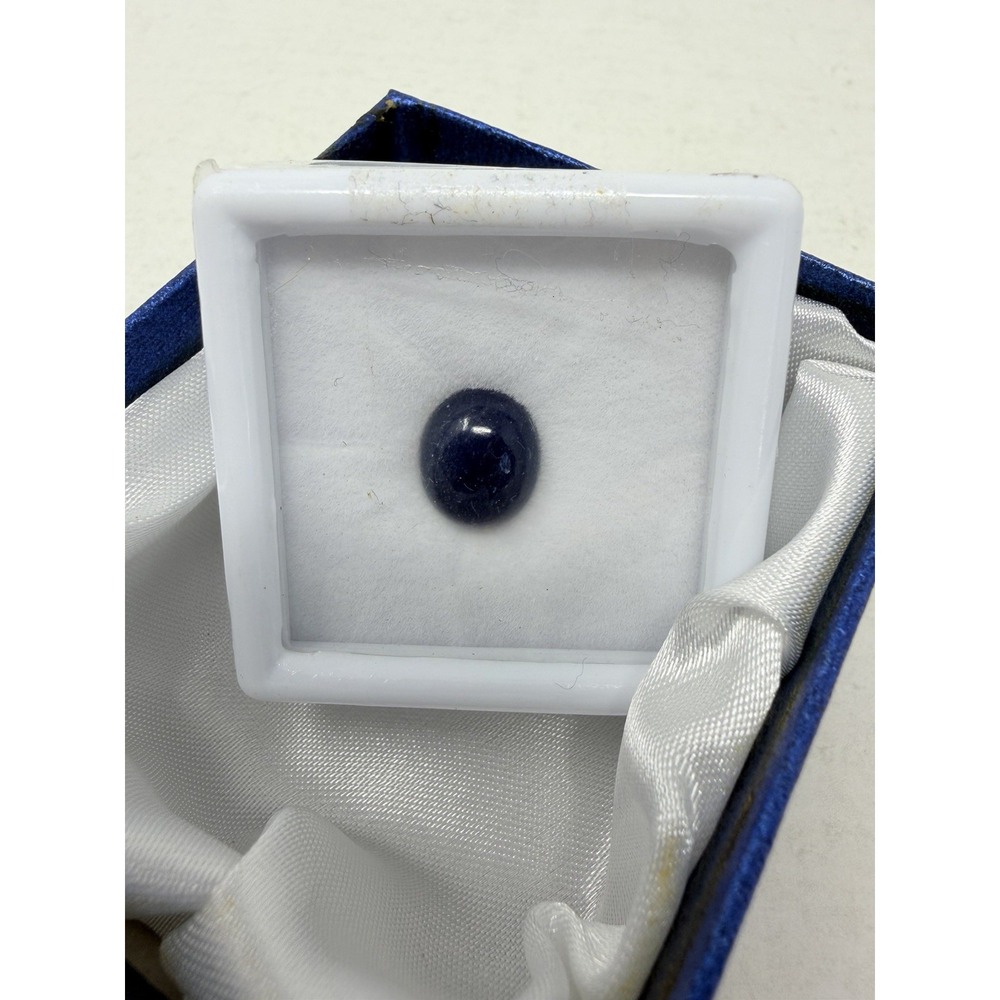 Shop LC Dark Blue Aventurine Oval Shaped Loose Gemstone for Jewelry Making 5532